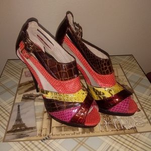 Aldo Multi Colored Heels
